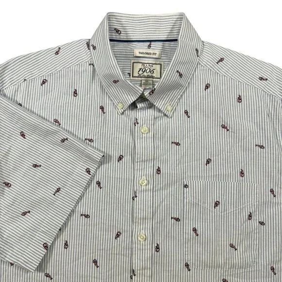1905 dress shirts Jos A Bank Men's 1905 Tailored Fit Stretch Non Iron Dress Shirt 17.5